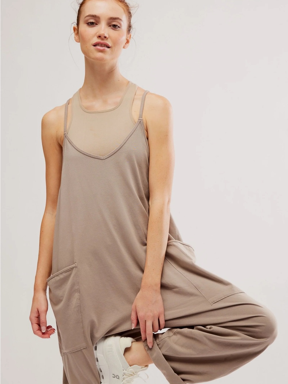 Free People Hot Shot Onsie Mocha Size S/P - Picture 4 of 9